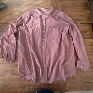 J. Jill Women's Blouse - Dusty Rose
